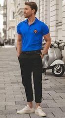 Poly Cotton Solid Half Sleeves Mens Polo T-Shirts Roposo Clout